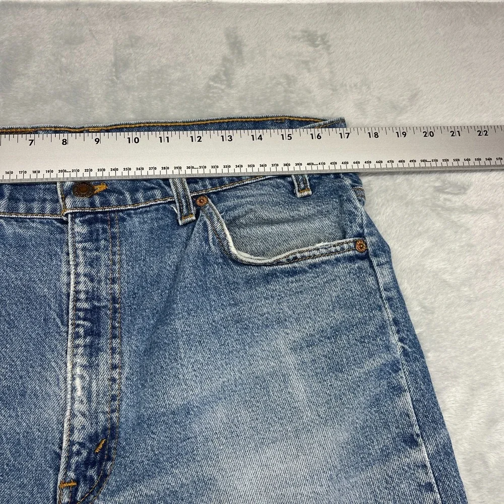 Vintage Levi's Jeans Mens 36x30 (34x30) Blue Denim 517 Orange Tab Bootcut USA